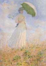 日傘の女性